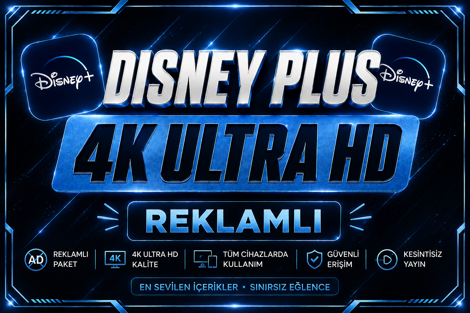 Disney+ Plus Reklamlı