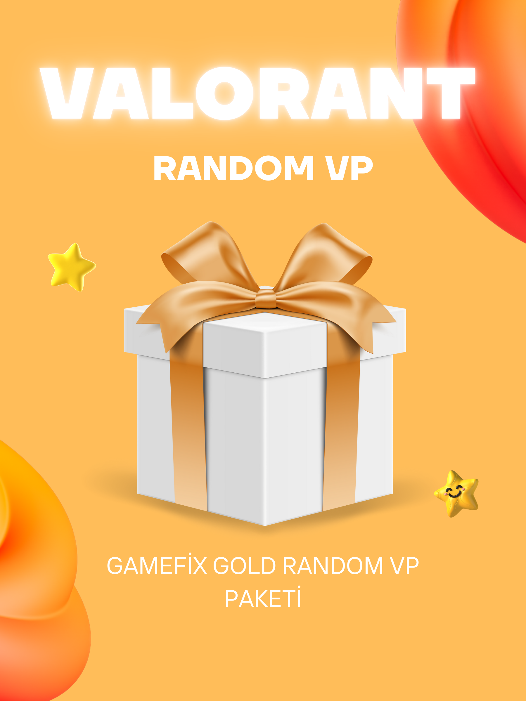 Valorant Gold Random VP Paketi