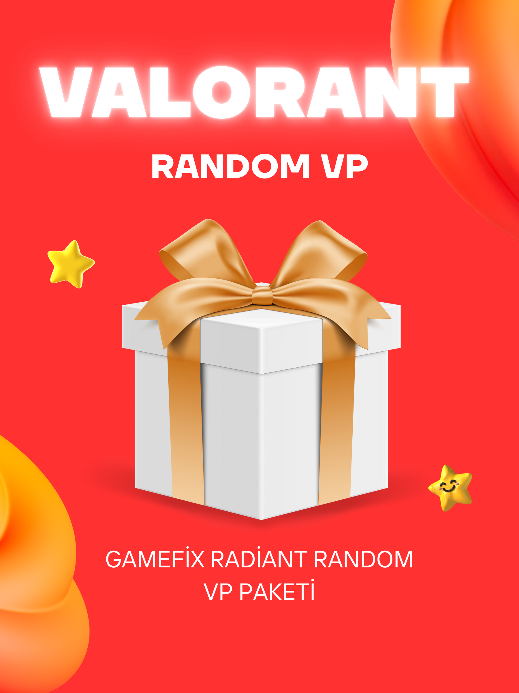 Valorant Radiant Random VP Paketi