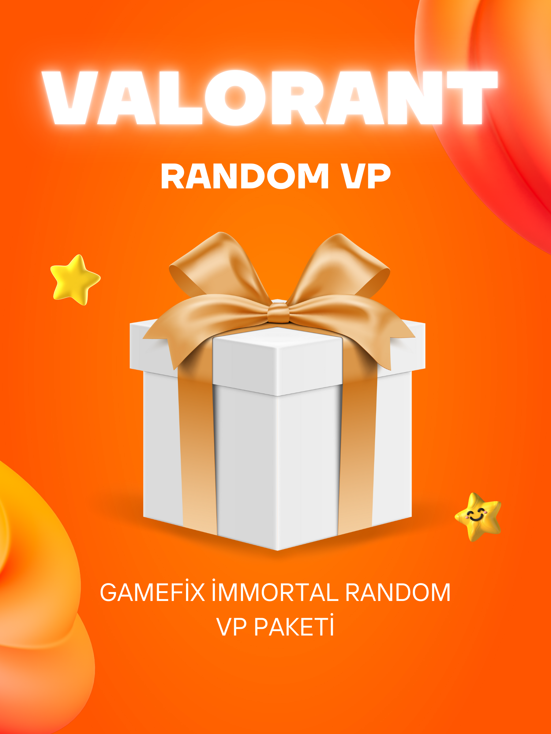 Valorant İmmortal Random VP Paketi